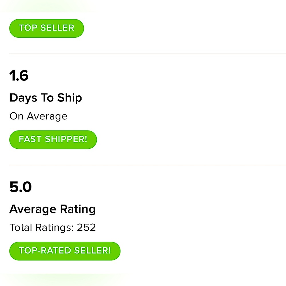 Posh Ambassador/ Top Rated Seller